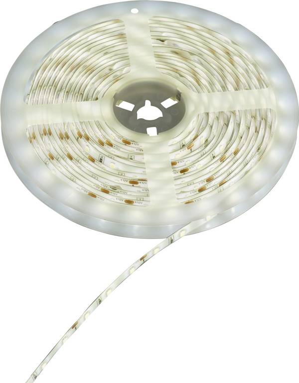 Sygonix SY-6612922 Kompletní sada LED pásku konektor 12 V/DC 5 m studená bílá 1 ks