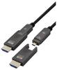 Maxtrack HDMI kabel 10 m černá C504-10ML 8K UHD HDMI kabel