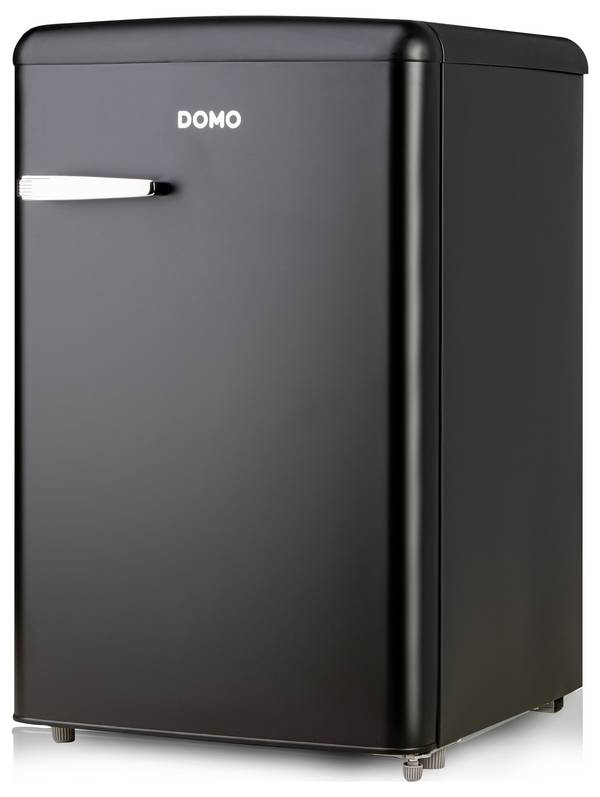 DOMO DO91770R chladnička Energetická třída (EEK2021): D (A - G) 120 l stojící spotřebič černá (matná)