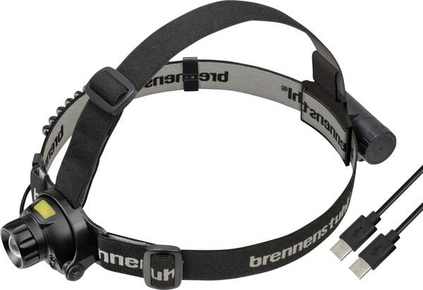 Brennenstuhl SL 401 AF LED čelovka, napájeno akumulátorem, 400 lm, 1177310010
