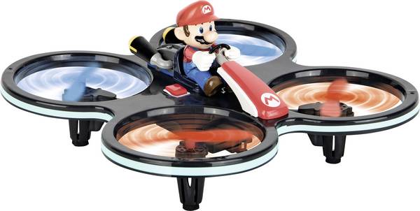 Carrera RC CARRERA - RC 2.4GHz Mini Mario-Copter dron RtF pro začátečníky