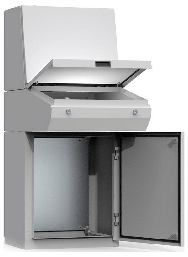 nVent HOFFMAN MPC062R5 MPC062R5 pult  (š x v x h) 600 x 250 x 985 mm ocel šedá 1 ks