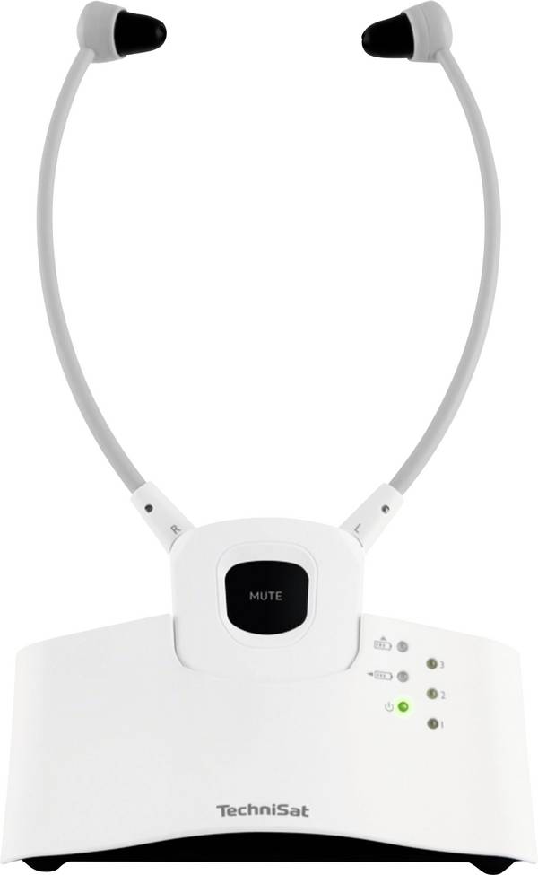TechniSat STEREOMAN ISI 3  špuntová sluchátka (In Ear) bezdrátová, Bluetooth® stereo bílá  regulace hlasitosti Hi-Fi