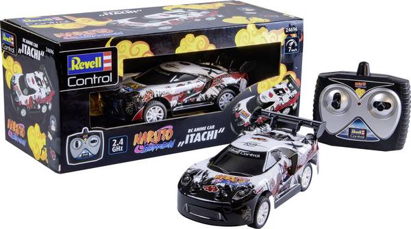 Revell Control Anime Car Naruto Itachi 1:24 RC model auta elektrický, sportovní auto, 24696