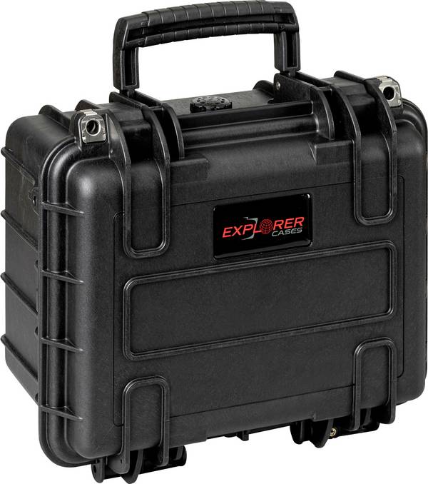 Explorer Cases 2717HL.B E black empty outdoorový kufřík, (š x v x h) 28 x 20 x 17 cm, černá, 2717HL.B E
