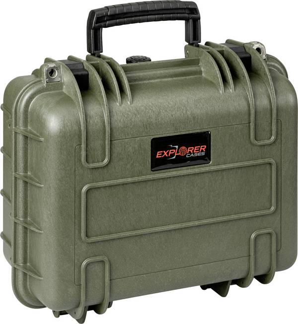Explorer Cases 3317HL.G E green empty outdoorový kufřík, (š x v x h) 33 x 24 x 17 cm, olivově zelená , 3317HL.G E