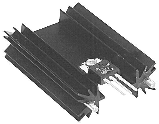 Fischer Elektronik SK104-50,8-STS SK104-50,8-STS lisovaný chladič 9 K/W (d x š x v) 50.8 x 34.9 x 12.7 mm SOT-32 , TO-22-0