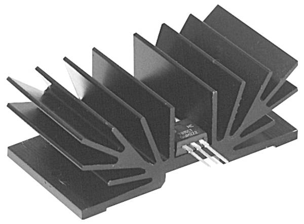 Fischer Elektronik SK64-37,5SA 1XM3 SK64-37,5SA 1XM3 lisovaný chladič 15 K/W TO-220
