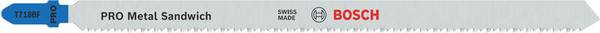 Bosch Accessories 2608655114 List přímočaré pily PRO Metal Sandwich T718BF, 180 mm, 5 ks 5 ks