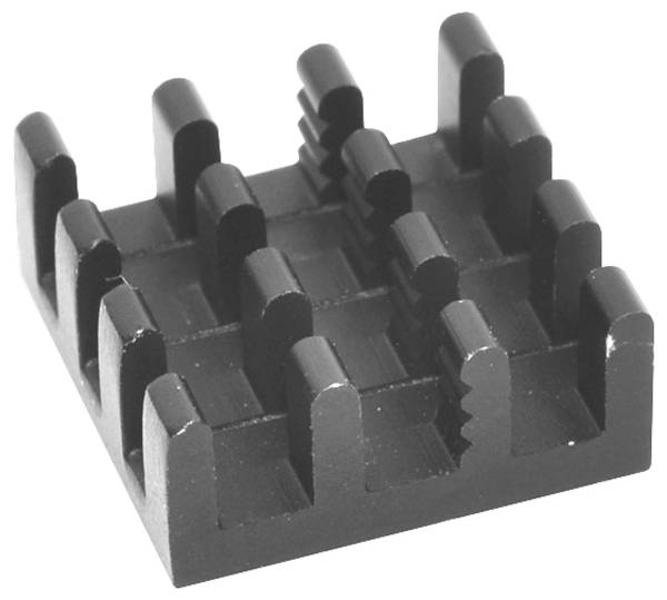 Fischer Elektronik ICK BGA 35 X35 ICK BGA 35 X35 chladič 16.5 K/W (d x š x v) 35 x 35 x 6 mm