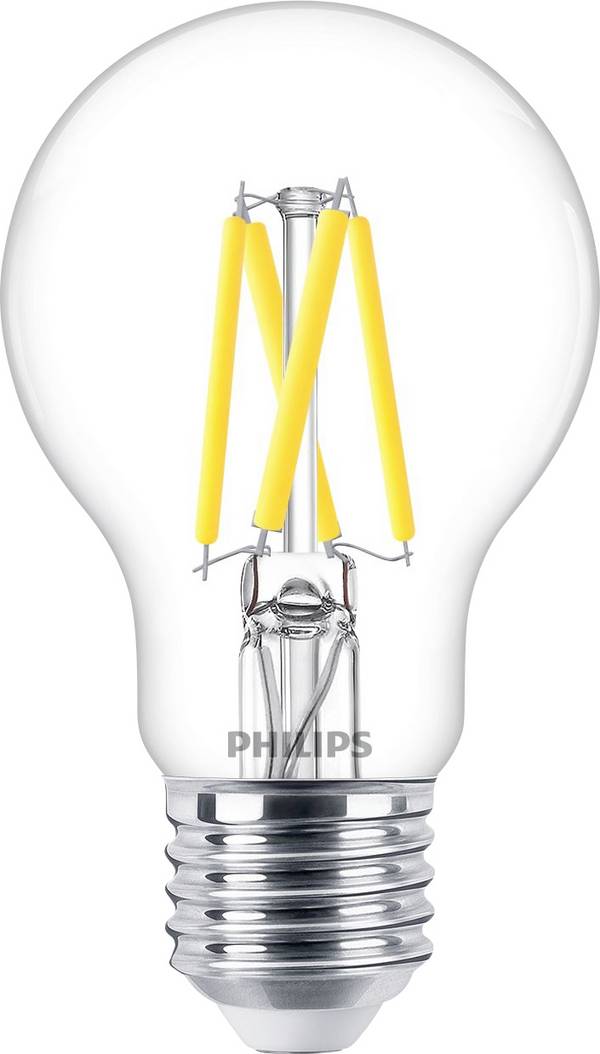 Philips 31091900 LED Energetická třída (EEK2021) D (A - G) E27 klasická žárovka 3.4 W = 40 W teplá bílá (Ø x d) 60 mm x 108 mm stmívatelné (Dimtone) 1 ks