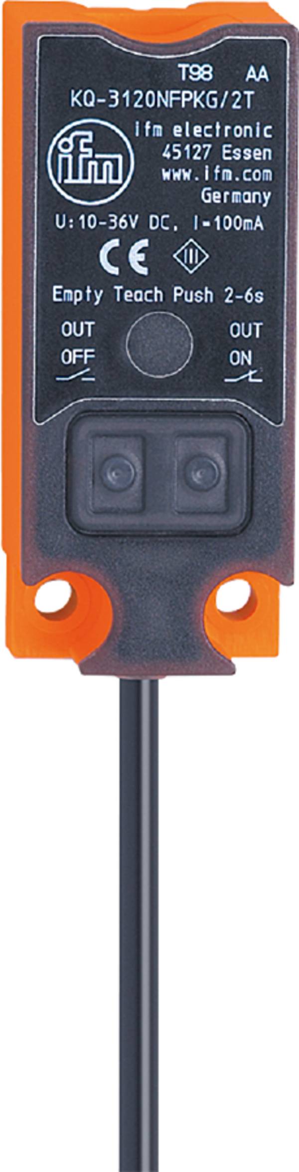 <br> ifm Electronic<br> senzor<br> Kapacitní<br> KQ6001<br> KQ6001<br> <br> nezarovnaná<br> PNP, NPN<br> <br> <br>