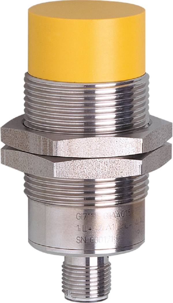 <br> ifm Electronic<br> senzor<br> Induktivní<br> GI711S<br> GI711S<br> M30<br> nezarovnaná<br> PNP<br> (Ø x v) 30 mm x 70 mm<br> <br>