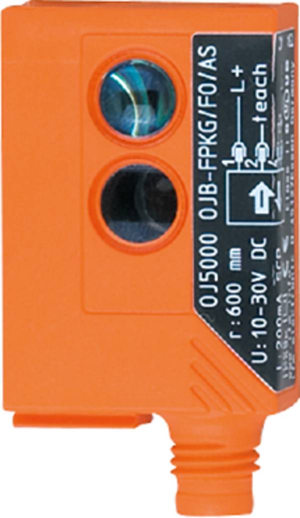 ifm Electronic OJ5044 Reflexní světelné tlačítko, OJ5044, zaclonění pozadí, 10 - 30 V/DC, 1 ks