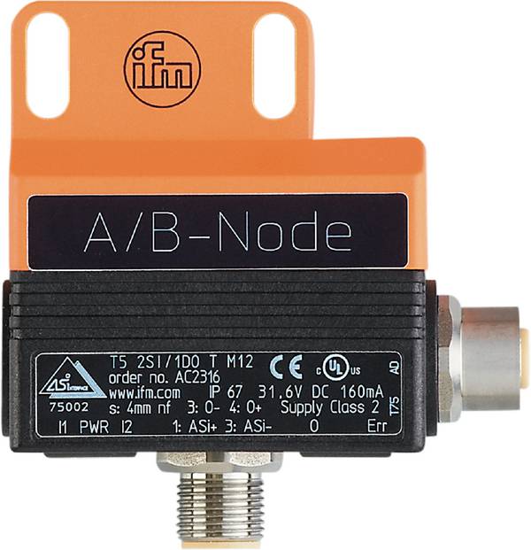ifm Electronic Dvojité čidlo AC2316 26.5 - 31.6 V/DC (d x š x v) 55 x 60 x 35 mm Piece 1 ks