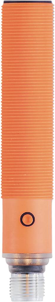 Detailní záběr oranžového, vroubkovaného plastového nebo gumového materiálu.