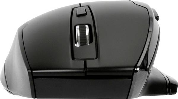 Targus AMW584GL  myš, přenos bezdrátový, 7 tlačítko, 1600 dpi, černá