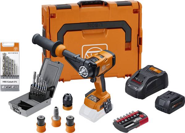 Fein ASCM18-4QM AS METAL ADVANCED TOP SET aku vrtací šroubovák, 18 V, 5 Ah Li-Ion 71161563000