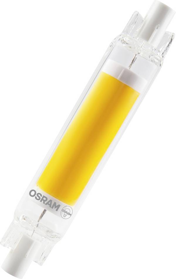 OSRAM HOMELIGHTING 4058075840447 LED Energetická třída (EEK2021) F (A - G) R7s  4.5 W = 40 W teplá bílá (Ø x v) 16 mm x 16 mm  1 ks