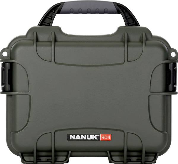 NANUK Mod. 904 Transportní kufřík, (š x v x h) 213 x 94 x 152 mm, armádní zelená , 904-0006