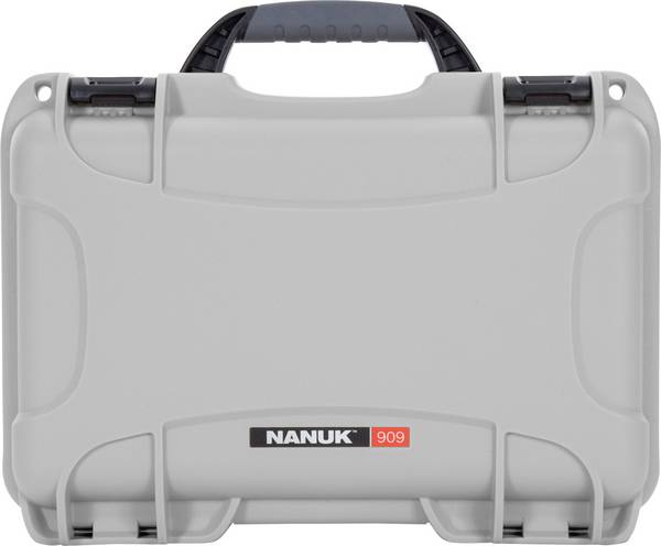 NANUK Mod. 909 Transportní kufřík, (š x v x h) 291 x 93 x 178 mm, stříbrná, 909S-000SV-0A0