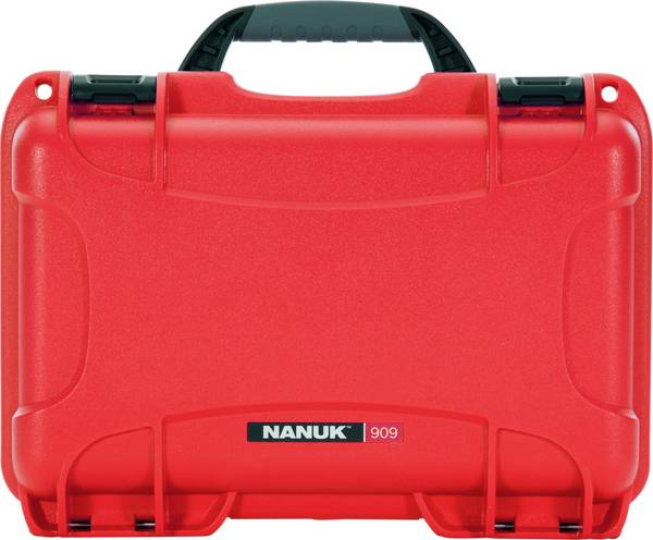 NANUK Mod. 909 Transportní kufřík, (š x v x h) 291 x 93 x 178 mm, červená, 909S-000RD-0A0