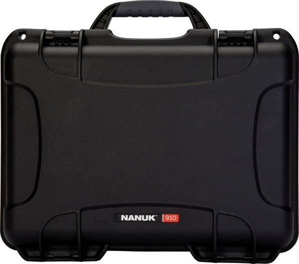 NANUK Mod. 910 Transportní kufřík, (š x v x h) 336 x 104 x 234 mm, černá, 910-0001