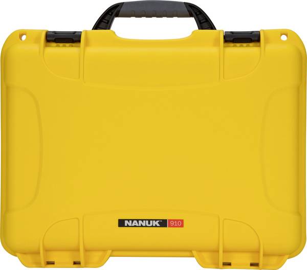 NANUK Mod. 910 Transportní kufřík, (š x v x h) 336 x 104 x 234 mm, žlutá, 910-0004