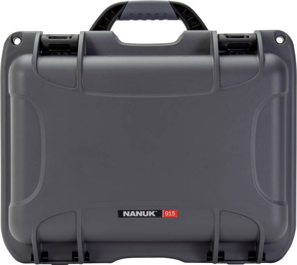 NANUK Mod. 915 Transportní kufřík, (š x v x h) 351 x 157 x 236 mm, grafit, 915-0007