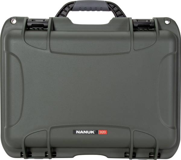 NANUK Mod. 920 Transportní kufřík, (š x v x h) 381 x 157 x 267 mm, armádní zelená , 920-0006