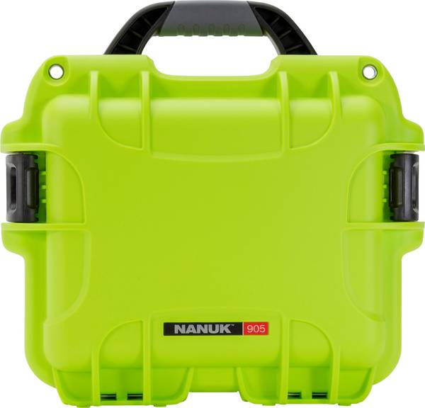 NANUK Mod. 905 Transportní kufřík, (š x v x h) 239 x 140 x 188 mm, limetkově zelená , 905-1002