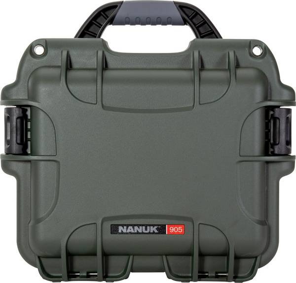 NANUK Mod. 905 Transportní kufřík, (š x v x h) 239 x 140 x 188 mm, armádní zelená , 905-1006