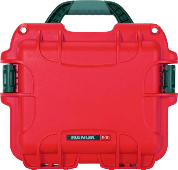 NANUK Mod. 905 Transportní kufřík, (š x v x h) 239 x 140 x 188 mm, červená, 905-1009
