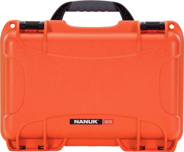 NANUK Mod. 909 Transportní kufřík, (š x v x h) 291 x 93 x 178 mm, oranžová, 909S-010OR-0A0