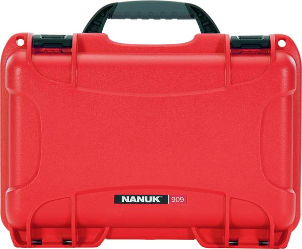 NANUK Mod. 909 Transportní kufřík, (š x v x h) 291 x 93 x 178 mm, červená, 909-1009