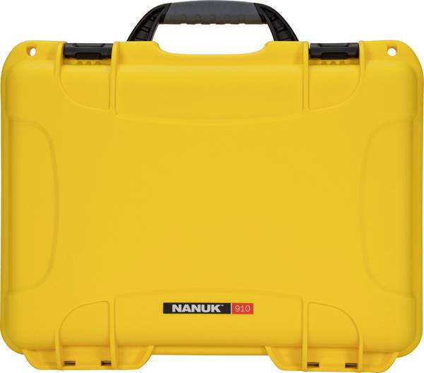 NANUK Mod. 910 Transportní kufřík, (š x v x h) 336 x 104 x 234 mm, žlutá, 910-1004