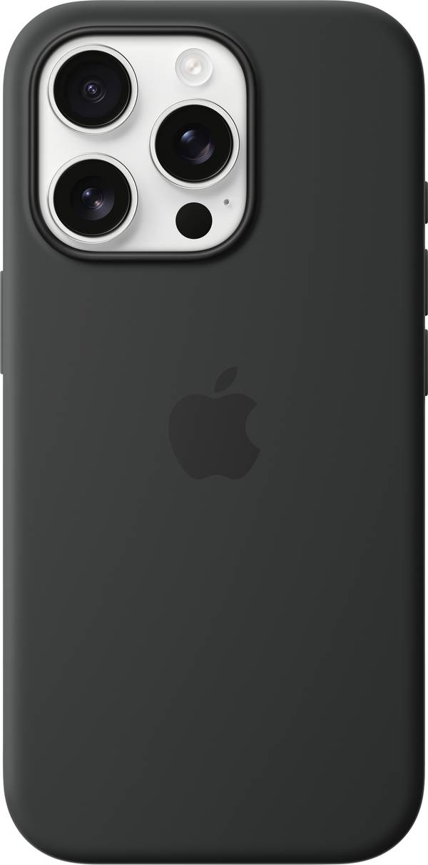 Apple Silicone Case MagSafe Silikon Case Apple iPhone 16 Pro černá odolné vůči nárazům, 1552552 MYYJ3ZM/A