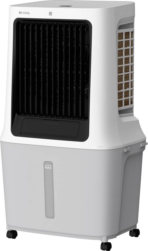Be Cool  ochlazovač vzduchu 120 W (d x š x v) 496 x 375 x 870 mm světle šedá, bílá ovládání prostřednuctvím aplikace, s časovačem, LED displej, s dálkovým ovládáním