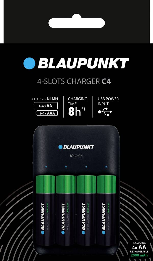 Blaupunkt nabíječka akumulátorů NiMH AA