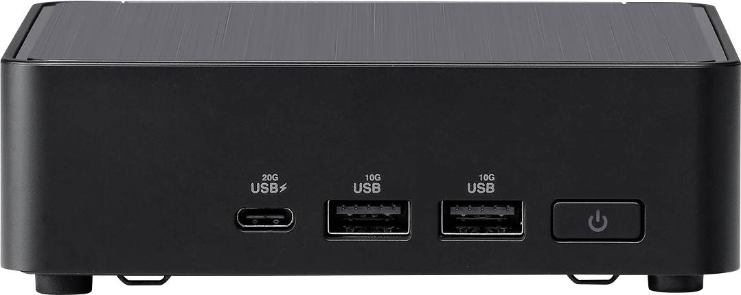 Černé elektronické zařízení se třemi USB porty a síťovým vypínačem na přední straně.