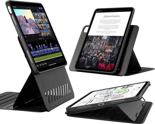 ESR Shift Magnetic Case obal na tablet Apple iPad Air 11" (M4, 2026), iPad Air 11" (M3, 2025), iPad Air 11" (M2, 2024), iPad Air 10.9" (Gen.5, 2022), iPad Air 10.9" (Gen.4, 2020) 27,7 cm (10,9") - 27,9 cm (11") BookCase černá