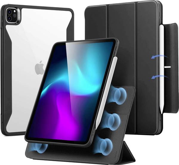 ESR Rebound Hybrid Case 360 obal na tablet Apple iPad Pro 13" (M4, 2024) 33 cm (13") BookCase černá, transparentní