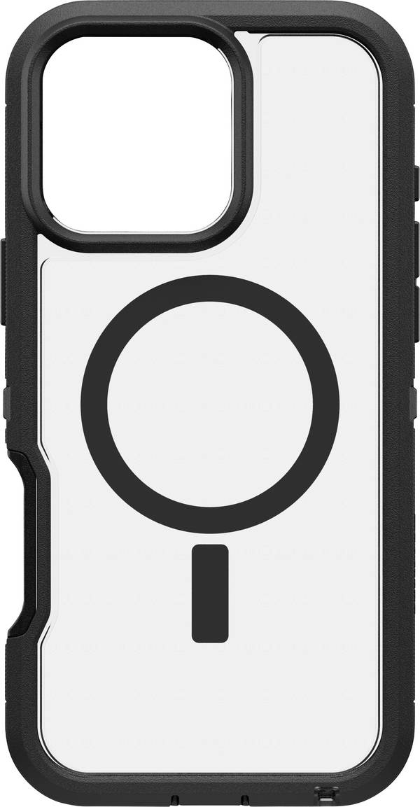 Otterbox Defender XT zadní kryt na mobil Apple iPhone 16 Pro Max černá, transparentní Kompatibilní s MagSafe, odolné vůči nárazům 77-96124