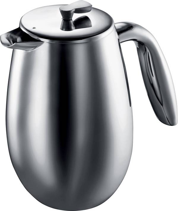 bodum COLUMBIA Kávovar stříbrná  připraví šálků najednou=3 termoska