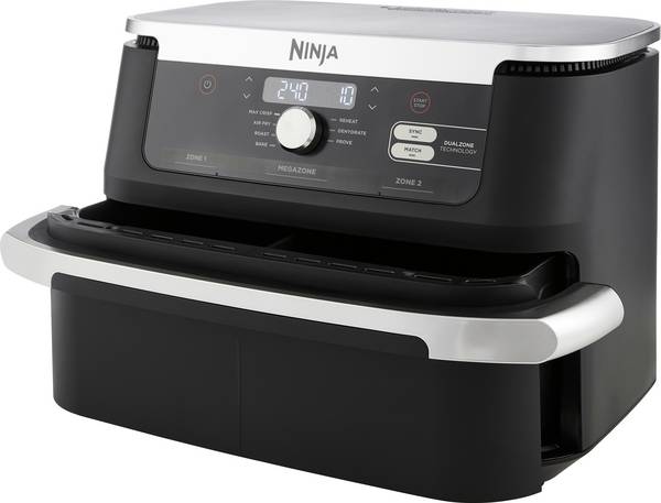 Ninja AF500EU horkovzdušná fritéza 2470 W černá, stříbrná