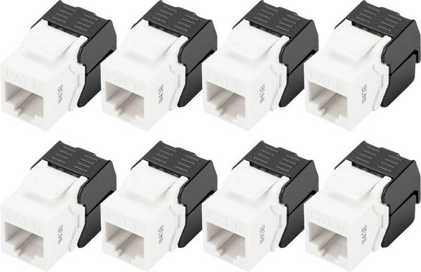 Digitus DN-93603-8 RJ45 vestavný modul Keystone CAT 6 8 ks
