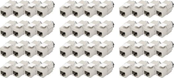 Digitus DN-93617-48 RJ45 vestavný modul Keystone CAT 6A 48 ks
