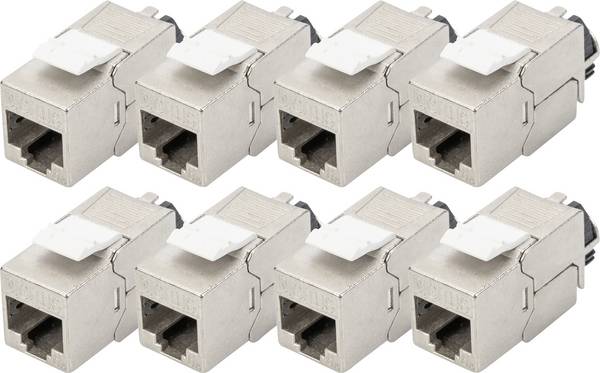 Digitus DN-93617-8 RJ45 vestavný modul Keystone CAT 6A 8 ks
