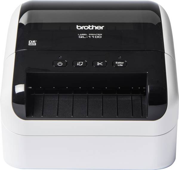 Brother QL-1100c tiskárna štítků  termální s přímým tiskem 300 x 300 dpi Šířka etikety (max.): 103 mm