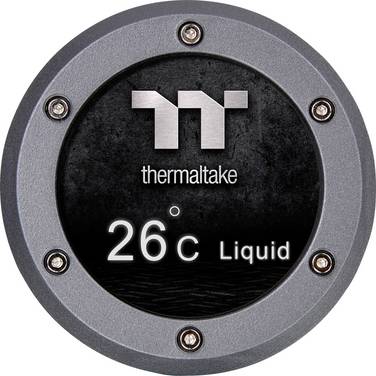 Thermaltake 2.1 inch Circle LCD Screen Kit Gray for Ceres 350MX Sada LCD panelu  černá